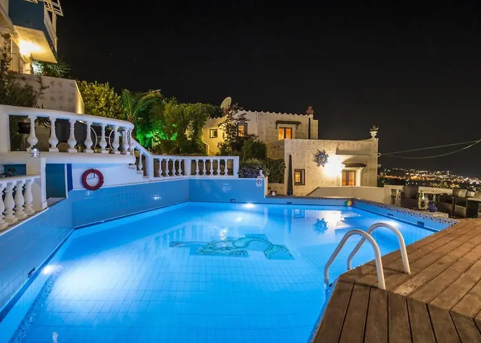 One Private With Stunning Full Sea View, Shared Pool And Ac Apartmán Hersonissos (Crete)